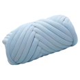 thumbnail image 1 of Langgg 1kg Velvet Chunky Yarn Arm Knitting Rug Chunky Yarn Tapestry Making Hand Knit Pet Bed Crocheting Light Blue, 1 of 9