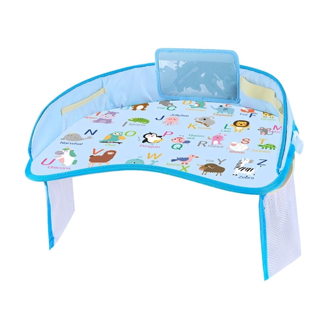 Tray Multifunctional Holder Stand Car Seat Play Table Animal ABC