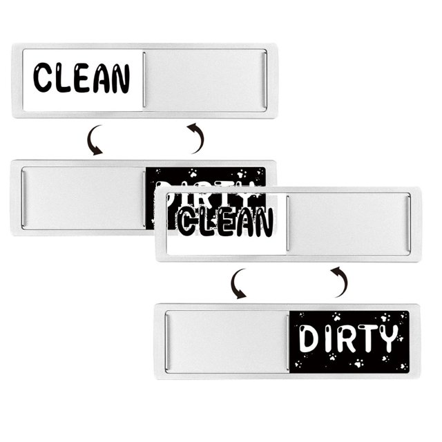 Trashcans For Bedroom KitchenTour Dishwasher Magnet Clean Dirty Sign Upgrade Super Strong Clean Dirty Magnet For Dishwasher Large Text Easy To Read Non Scratch Indicator Kitchen Decor Silver