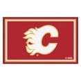 thumbnail image 1 of Tapis 4x6 NHL-Calgary Flames, 1 of 5