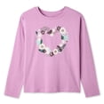 thumbnail image 1 of George Girls' Long-Sleeve Graphic T-Shirt, 1 of 5