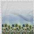 thumbnail image 2 of oneOone Polyester Lycra Fabric Geometric|Tree & Floral Panel Printed Fabric 1 Yard 56 Inch Wide, 2 of 3