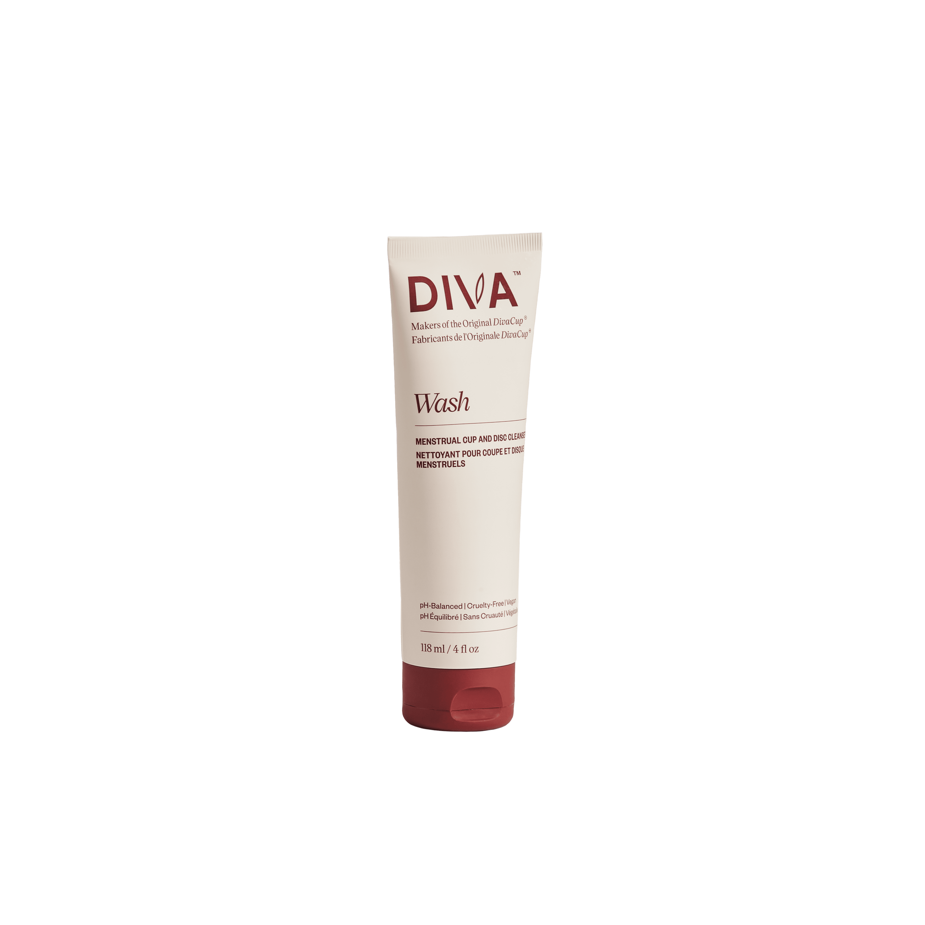 DIVA Wash Nettoyant pour Coupe et Disque Menstruels 118 ML
