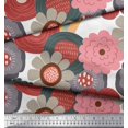 thumbnail image 3 of Soimoi Cotton Poplin Fabric Flower Artistic Print Fabric by the Yard 56 Inch Wide, 3 of 3