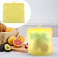 thumbnail image 2 of Piwvid Reusable Food Storage Bags - Dishwasher Safe Gallon Freezer Bags, Extra Thick Leakproof Silicone & Plastic Reusable Lunch Bag for Marinate Meats, Sandwich, Snack, Travel, 2 of 9