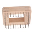 thumbnail image 4 of Wooden Knitting Board, Square Knitting Machine For Weaving And DIY Knitting, Ideal For Scarves, Hats, And Blankets, Solid Wood Material, 4 of 8