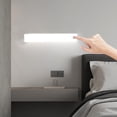 thumbnail image 1 of Fwttom Sensor Light, Led Under Cabinet Light Bright Motion Sensor Indoor Adhesive Magnetic Wardrobe Light Under Counter Light Wireless USB Charging, 1 of 6