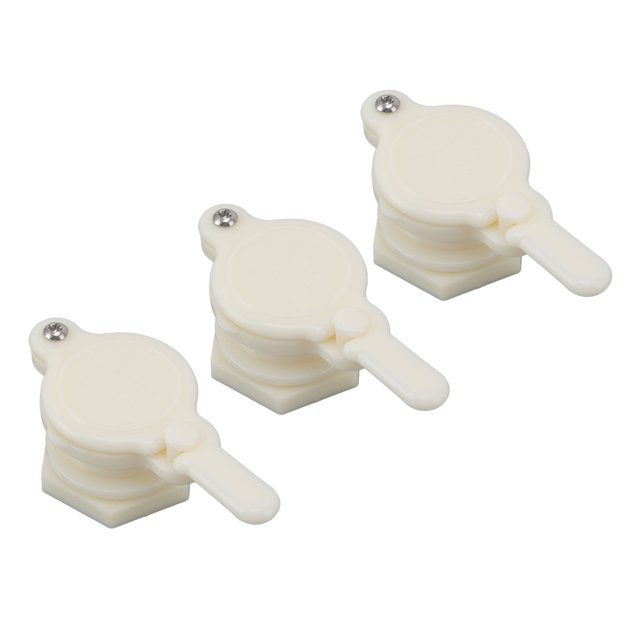 TKSE Health Gate Extractor, 3pcs Apiculteur Intégré Health Gate Extractor Vanne en Plastique pour Accessoire Apicole