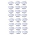 thumbnail image 1 of 24Pcs Aluminum Alloy Egg Tart Molds Non-stick Ripple Reusable Flower Shape Cupcake Muffin Baking Cup Tartlets Pans, 1 of 8