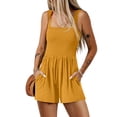 thumbnail image 4 of Timegard Running Shorts for Women Elastic Waist Ruched Loose Solid Color Casual Workout Gym Shorts, 4 of 4