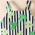 thumbnail image 4 of EGNMCR Girls' Jumpsuits & Rompers St. Patrick's Day Toddler Baby Girl Print Jumpsuits Printing Strap Romper Pants Kid Rompers, 4 of 8