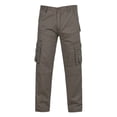 thumbnail image 1 of Yuyuzo Mens Cargo Pants Plus Size Straight Leg Low Waisted Trousers with Multi Pockets Classic Cargos Solid Color, 1 of 5