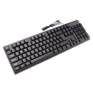 Clavier,Clavier coloré lumière stable mécanique filaire jeu clavier mécanique clavier essayé et fiable