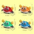thumbnail image 2 of Border Children's Toy Double Pull Back Crab Crawling Around Escape Crab New Exotic Toy, 2 of 7