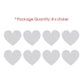 thumbnail image 3 of Baroque Art Lion Shield Illustration Pattern Heart Vinyl Sticker Bicycle Bottle Decal, 3 of 3