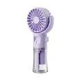 thumbnail image 2 of Portable Misting Fan,Handheld Misting Fans For Outside,Portable Misting Fan USB Rechargeable Refrigeration Conditioner 4-speed Airflow Neck Hanging Suitable For Travel Home Office And Bedroom, 2 of 9