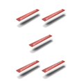 thumbnail image 2 of Transemion ENLEE Bicycle Down Tube Frame Protector Mountain Bike Road Sticker Tape Portable Outdoor Sports Riding Guard Supplies Red Type 2 5Set, 2 of 6