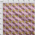 thumbnail image 2 of oneOone Cotton Poplin Fabric Leaves Block Print Fabric By The Yard 42 Inch Wide, 2 of 4