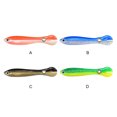thumbnail image 4 of pitrice 10Pcs Lure Bait Fishing Soft Loach Artificial Bass Tackle Fake Goods Moving Bouncing Sinking Swimming Accessory A Small, 4 of 9