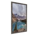 thumbnail image 4 of hometrends Museum Gray Woodgrain Poster Frame, 4 of 6