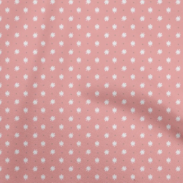 oneOone Cotton Flex Light Pink Fabric Abstract Floral Sewing Craft Projects Fabric Prints By Yard 40 Inch Wide