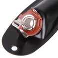 thumbnail image 2 of Replacement For Strat Stratocaster Electric Guitar Jack Plate socket plate 6.35mm 1/4" Boat Shaped Audio Connector Socket Panel, 2 of 9