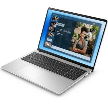 Dell DC16251 16-inch FHD+ Touch Laptop, Intel Core 5 120U, 8GB DDR5, 512GB SSD, Platinum Silver