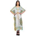 thumbnail image 1 of Moomaya Caftan pour Femmes Grande Taille Tenue d'Été Sortie de Plage Kimono Robe Caftan, 1 of 6