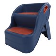 thumbnail image 1 of 2 Step Stool, Stable Base Kids Footstool  For Washroom Yellow Green,Red Blue,Purple Pink, 1 of 8