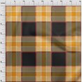 thumbnail image 3 of oneOone Georgette Viscose Fabric Tartan Check Decor Fabric Printed BTY 42 Inch Wide, 3 of 4