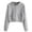 Grey, variant on Gubotare Zipper Hoodies for Women Hoodies for Women Full Zip Up Cropped Sweatshirts Casual Hooded Pullover Sweaters Tops Fall Winter Clothes 2024 (Black,S)