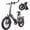Noir, variante sur Gotrax R2V2 Vélo Électrique Pliable 20 Pouces, Moteur 500W, Vitesse Maximale 32 KPH, Autonomie 64 km, Pneus Larges 3,0 Pouces, Vélo Électrique de Navettage, Blanc