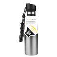 thumbnail image 1 of Bouteille Buzztle - Alarme 120 db, Multifonction, Acier Inoxydable #304, Isolation à Double Paroi, Sans BPA et Approuvé par la FDA, 1 of 9