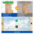 thumbnail image 4 of Muzata 120 Pack 1/8"" Cable Railing Hardware Kit Swage Lag Screws Left and Right Handed Thread for Wood Post T316 Stainless Steel Deck Cable Railing System 60 Pairs CK17, 4 of 5