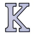 thumbnail image 2 of RKSTN Night Light Creative LED Letter Lights Night Light Plastic English Letters Light Lamp Decor Led Lights, 2 of 5