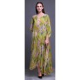 thumbnail image 2 of Bimba Kaftan Floral pour Femmes, Tenue d'Intérieur de Vacances, Robe Maxi, Couvre-Maillot de Plage - 4X-5X, 2 of 5