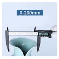 thumbnail image 2 of 300mm 200 Electronic Digital Caliper LCD Plastic Vernier Caliper Long Jaw Micrometer Inner Outer Diameter Gauge Measuring Tools ,Precise Positioning, 2 of 6