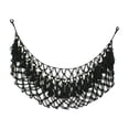 thumbnail image 2 of Soft Toy Net Hammock Storage Holder Large Capacity Easy to Hang Woven Rope Plush Black, 2 of 9
