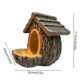 thumbnail image 3 of Bird Feeder For Outdoor Gardens And Yards Durable Easy Install Squirrel Feeder For Small Birds With Convertible Options And Weather Design, 3 of 6