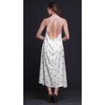 thumbnail image 2 of Bimba Robe de Plage d'Été pour Femmes à Imprimé Bloc, Dos Nu, Col Licou – Grande, 2 of 6