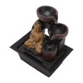 thumbnail image 3 of Tabletop Fountain Decorfor Office,Buddha Water Flowing Decoration Synthetic Resin Buddha Fountain Decor Buddha Tabletop Water Fountain Decor Maximized Efficiency, 3 of 12
