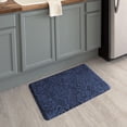 thumbnail image 4 of Damask Nouveau Blue Polyester Kitchen Mat 18x30, 4 of 5