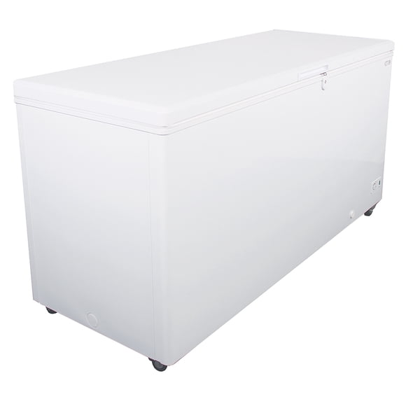 Kelvinator Commercial KCCF210WH 70 7/8" Mobile Chest Freezer w/ Wire Storage Basket - White, 115v