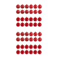 thumbnail image 2 of relayinert 24 Pcs/ensemble Grand Application Mariage Fête Déco Maison Durable et Fiable Rouge 2Ensemble, 2 of 6