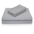 thumbnail image 1 of MALOUF 100% Rayon from Bamboo Sheet Set, King, Ash, 1 of 4