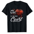 thumbnail image 1 of AALJY Mon Cœur Est sur Ce Terrain Basketball Saint-Valentin D, 1 of 5