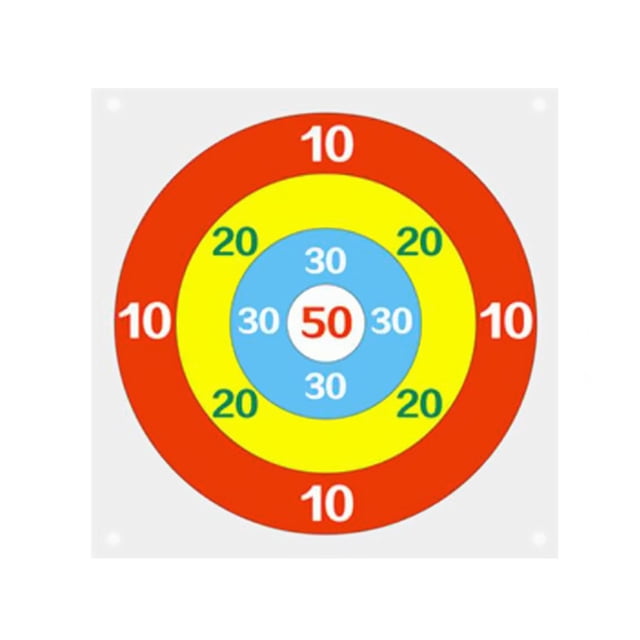 TISHITA Jeu de Lancer pour Enfants Portable Amusant pour Jeux en Famille Fêtes Intérieur 2 m