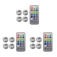 thumbnail image 3 of stanreset 1/2/3/5 Wireless LED Car Interior Ambient Light Remote Control Auto with Battery Luminous Lamp for Vase Aquarium Party Decoration 4 lights 3PCS, 3 of 6