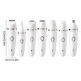 thumbnail image 2 of Ensemble de Rasoir Visage Sans Fil 7 en 1 Humide et Sec Rechargeable par USB pour Épilation Nez Sourcils Bras Jambes, 2 of 8