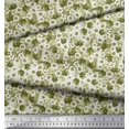 thumbnail image 2 of Soimoi Poly Georgette Fabric Floral Flower Decor Fabric Printed Yard 42 Inch Wide, 2 of 4
